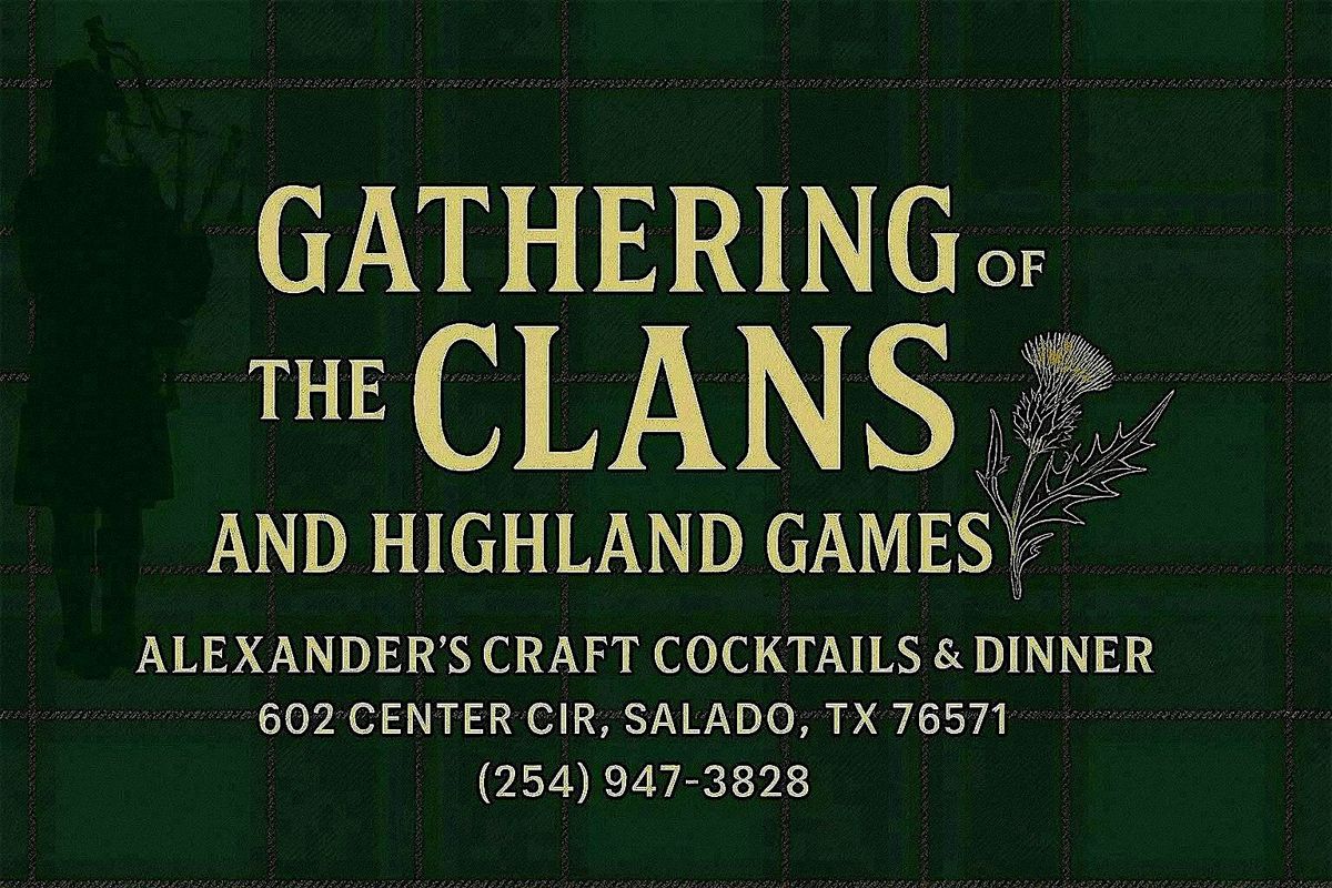 An Evening of Heritage: Opening Dinner for the Scottish Gathering