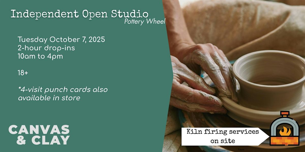 Pottery Wheel Open Studio