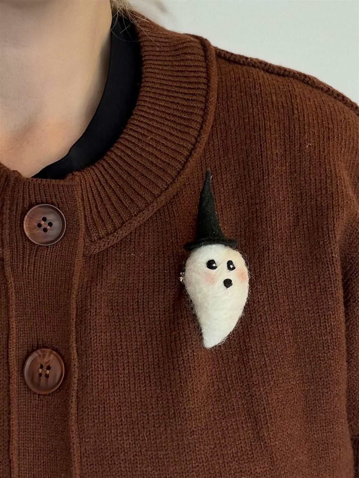 Needle Felting: Make a Felted Ghost with Kayla Dupras