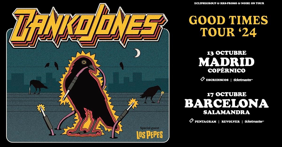 Danko Jones + Los Pepes | Madrid