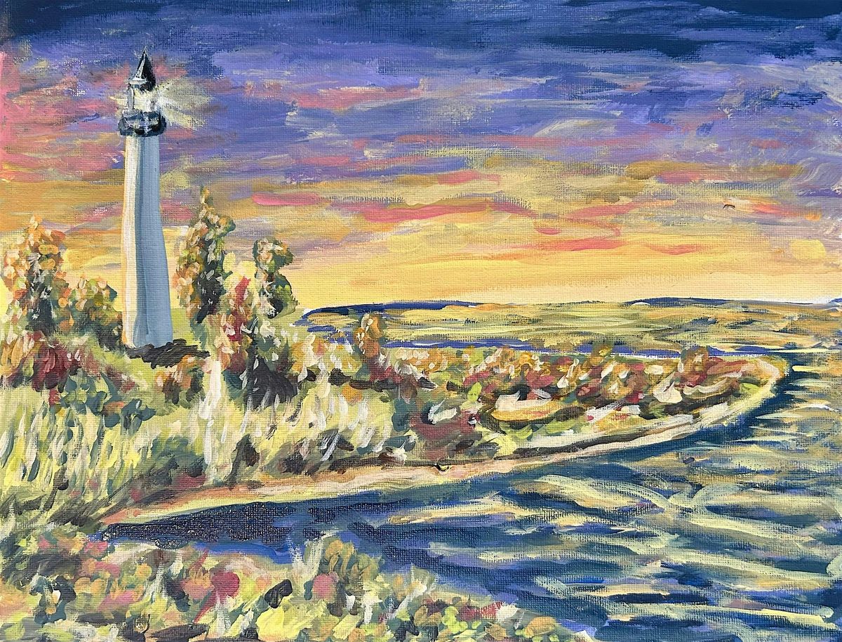 Fall Lighthouse Paint & Sip