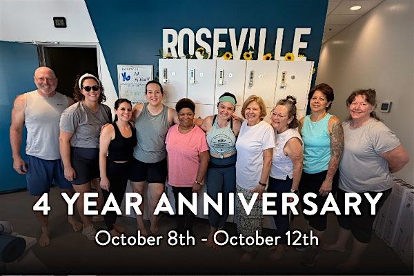 4 Year Anniversary Celebration