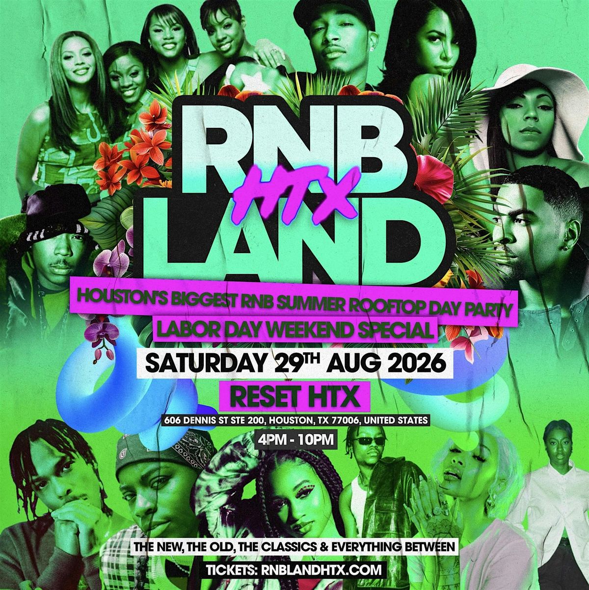 RNBLAND - Houston's RnB Summer Rooftop Day Party (Labor Weekend)