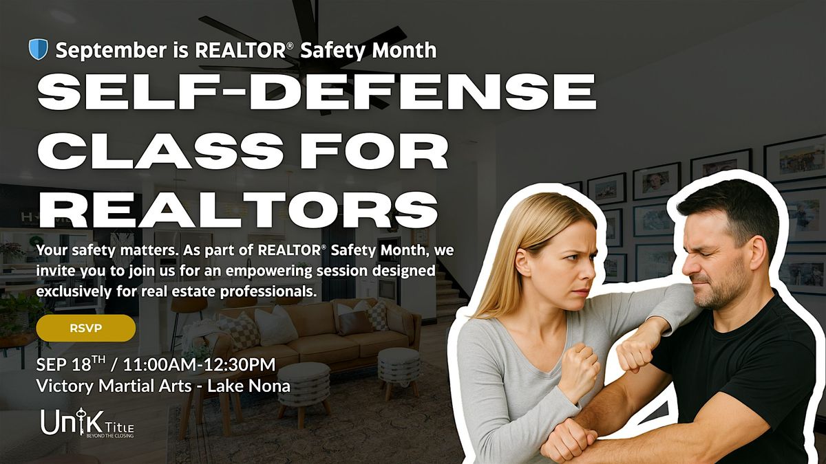 Self-Defense Class for Realtors