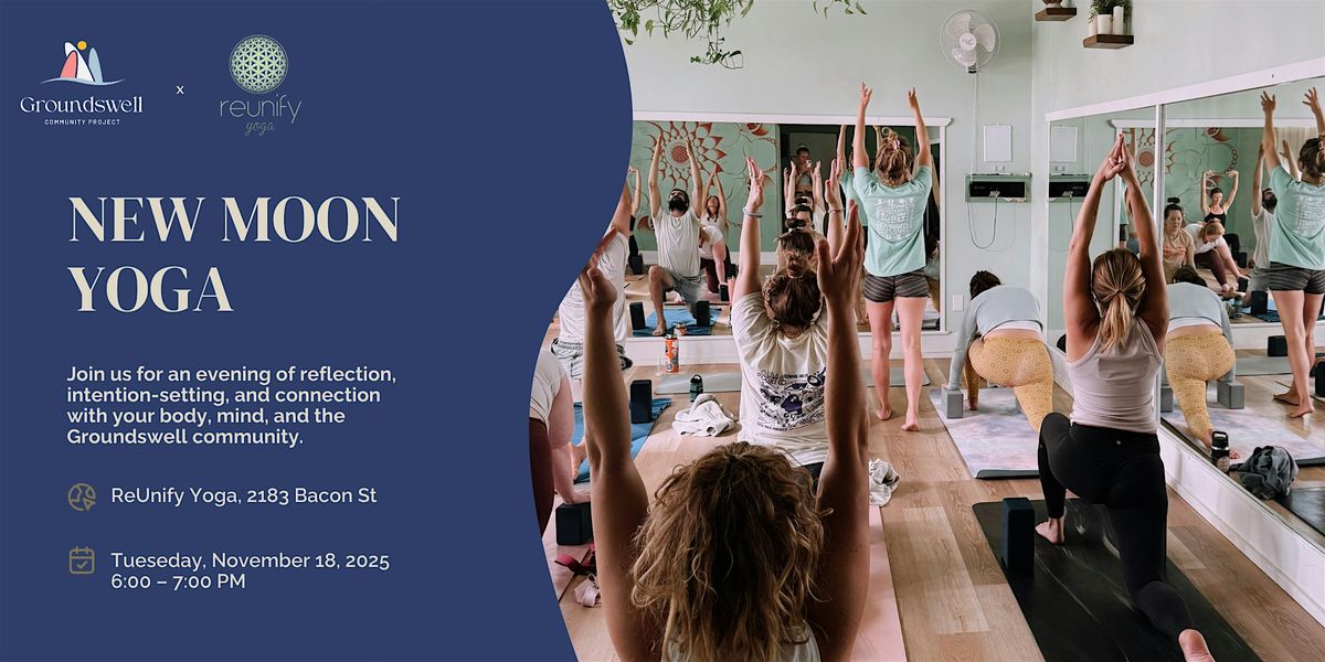 New Moon Yoga @ Reunify Yoga