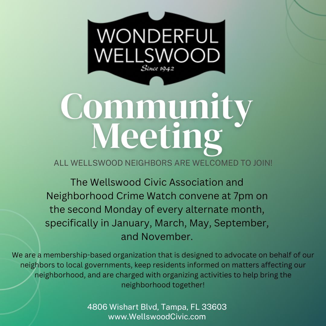 Wellswood Neighborhood Meeting & Crime Watch