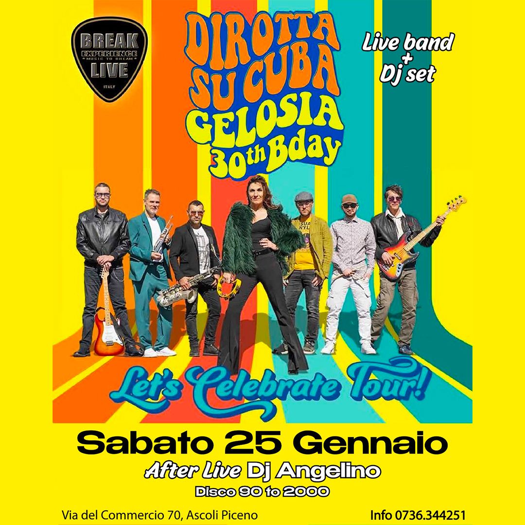 DIROTTA SU CUBA >> LIVE BAND + DJ SET