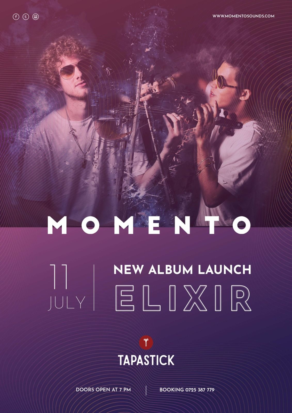 Bucharest - Momento Elixir Album Release Party