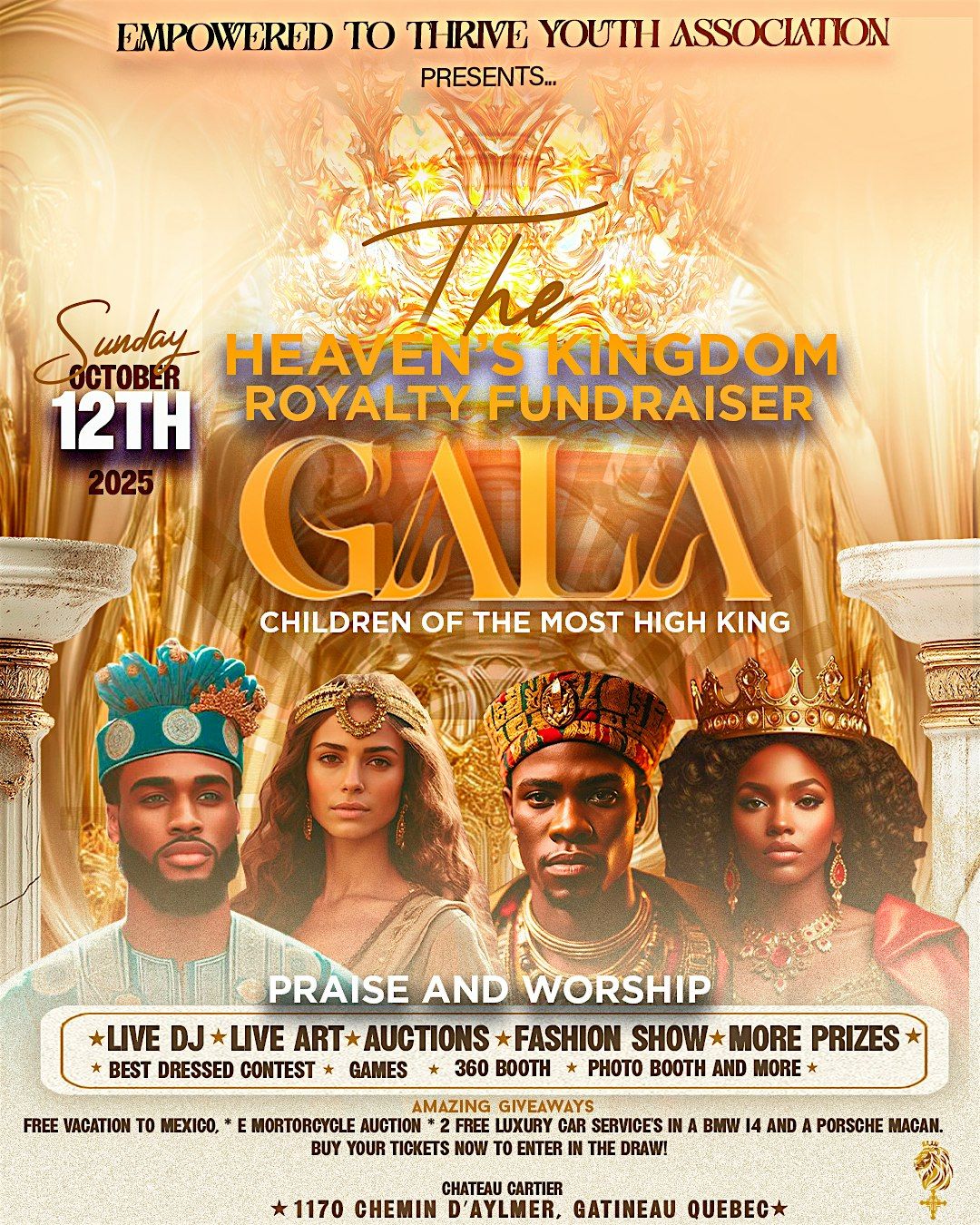 Heaven's Kingdom Royalty Fundraiser Gala