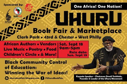 One Africa! One Nation! Uhuru Book Fair and Flea Market