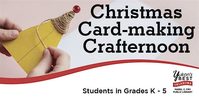 Christmas Card-making Crafternoon