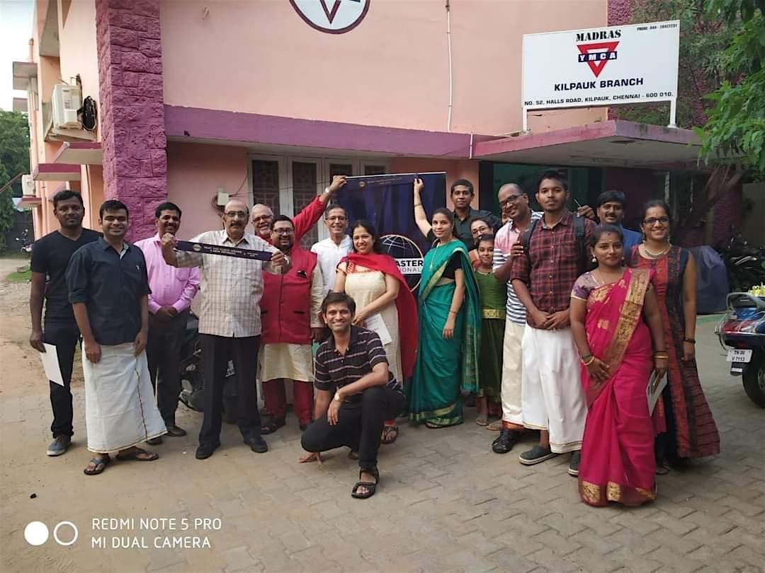 Chennai Kilpauk YMCA Toastmasters Club 30th August 2025