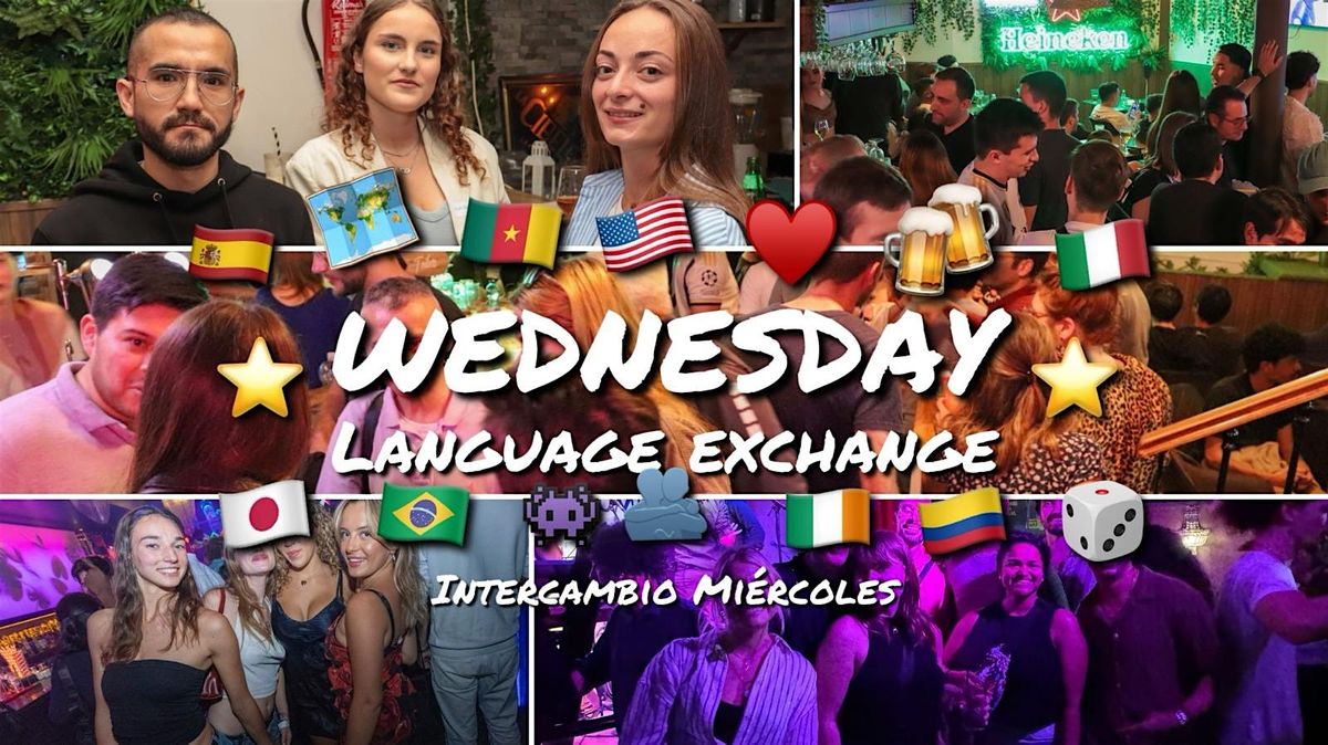 Intercambio de Idiomas social! GRATIS EVERY WEDNESDAY - FREE TANDEM