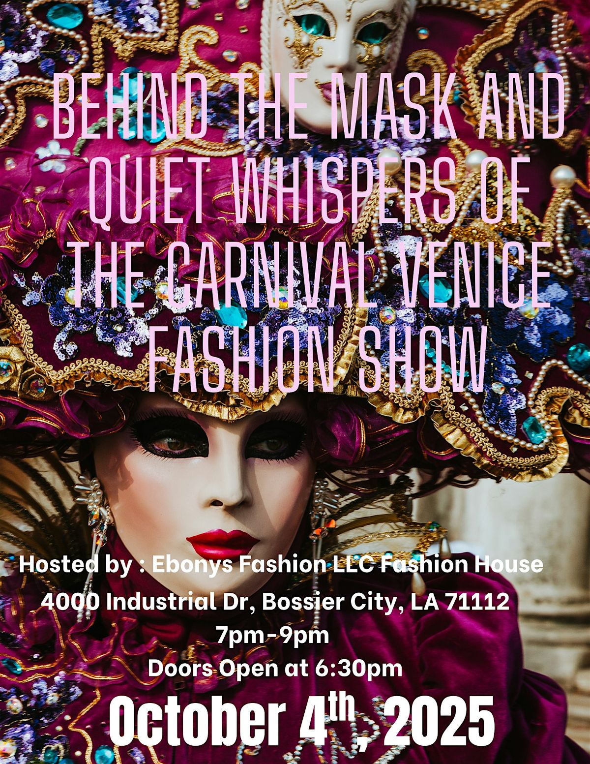 Behind the Mask and Quiet Whispers of the Carnival Venice Fashion Show