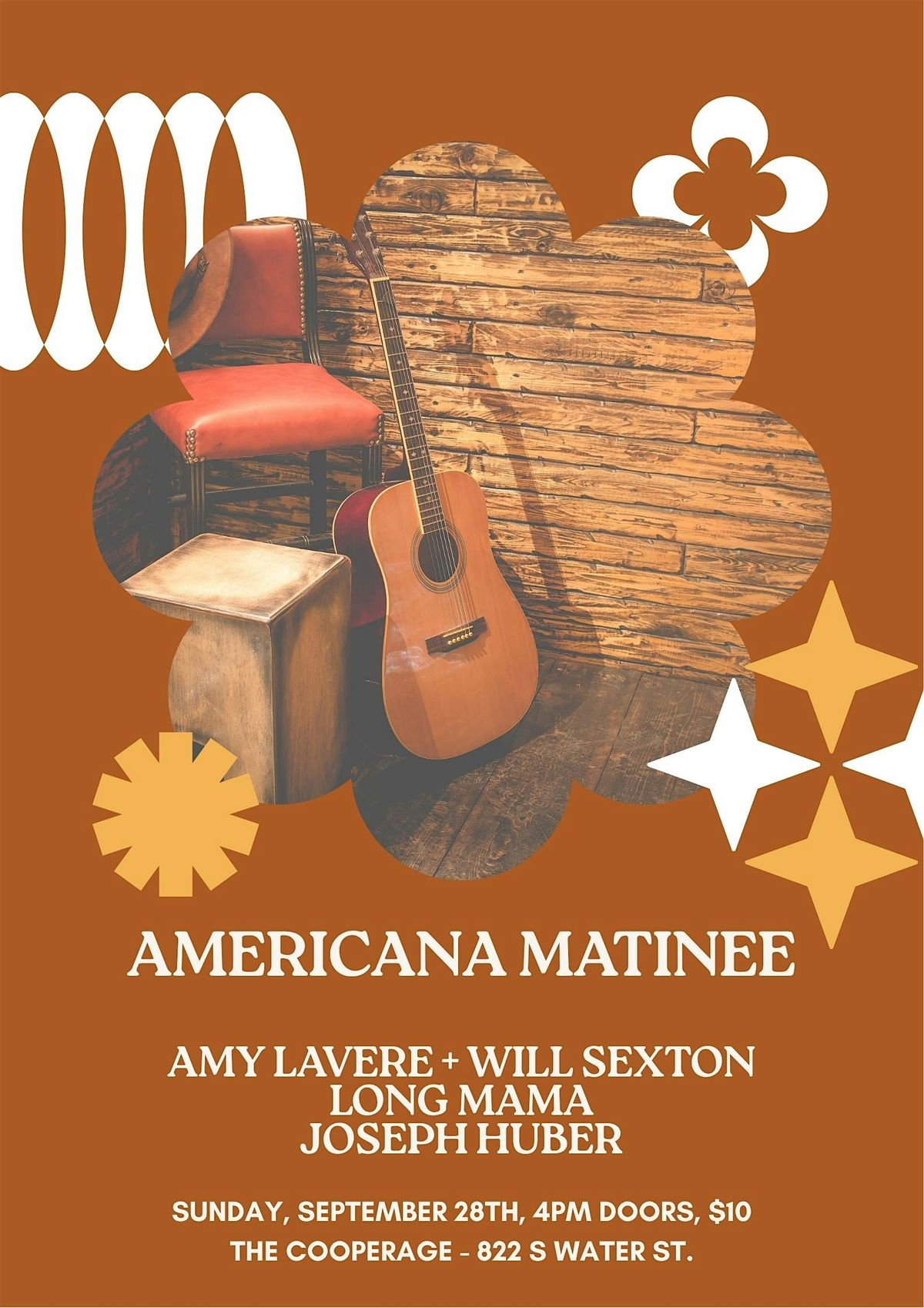 Americana Matinee: Amy LaVere + Will Sexton, Long Mama, Joseph Huber