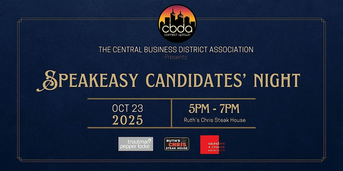 2025 CBDA Speakeasy Candidates' Night