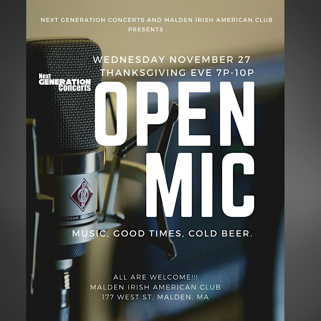 The Local Connection: Acoustic Open Mic