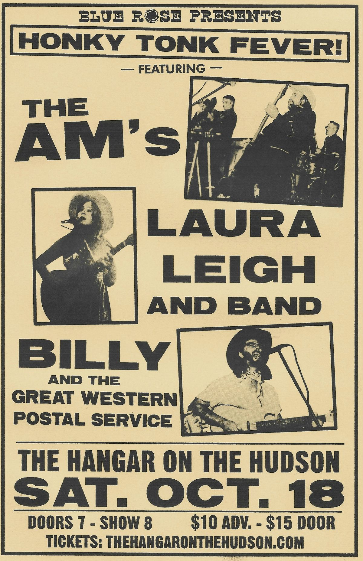 The AM's | Laura Leigh & Band | Billy & the Great Western Postal Service
