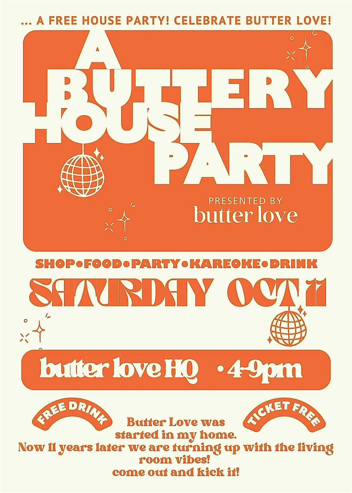 A Buttery House Party