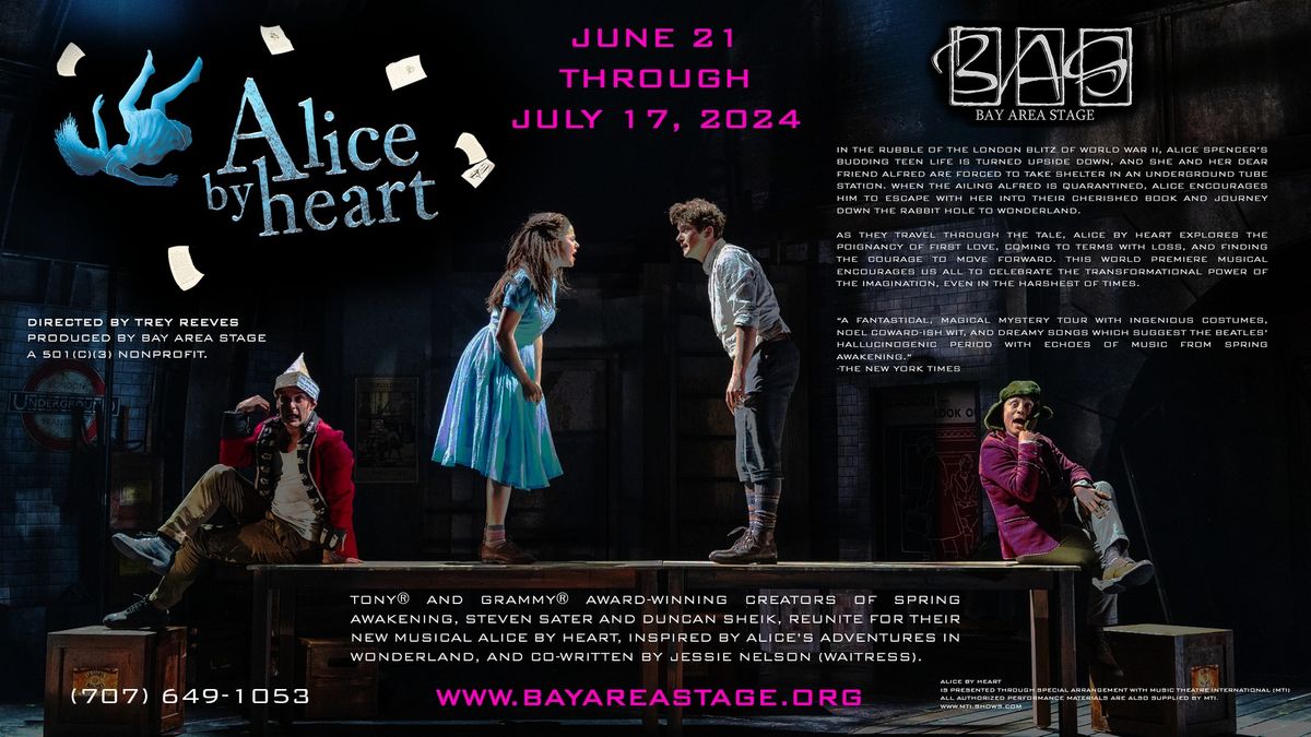 Alice by Heart - Grand Opening Night at Bay Area Stage!