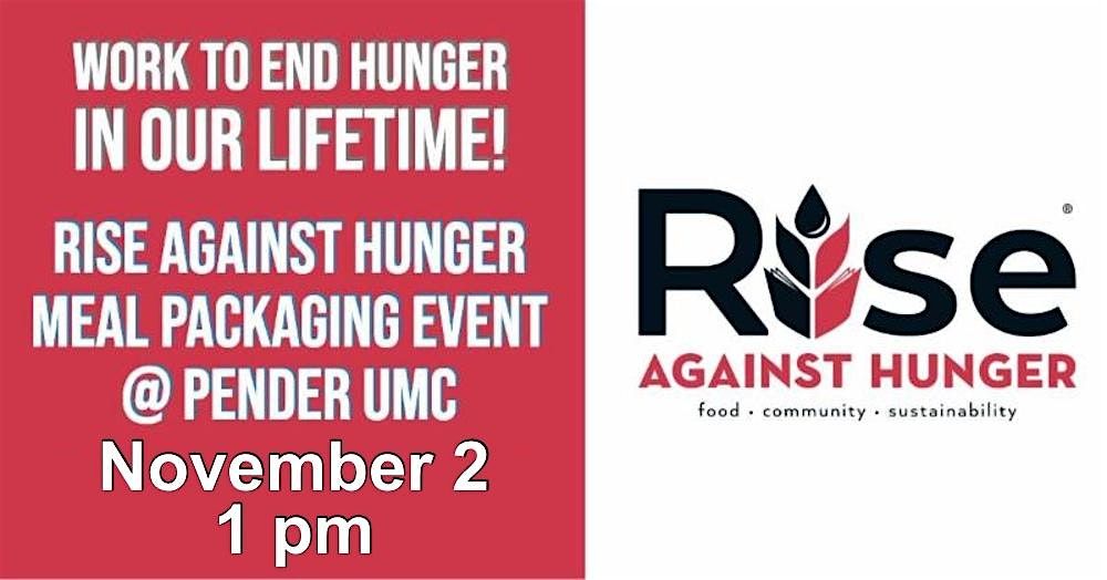 Rise Against Hunger Meal Packaging Event