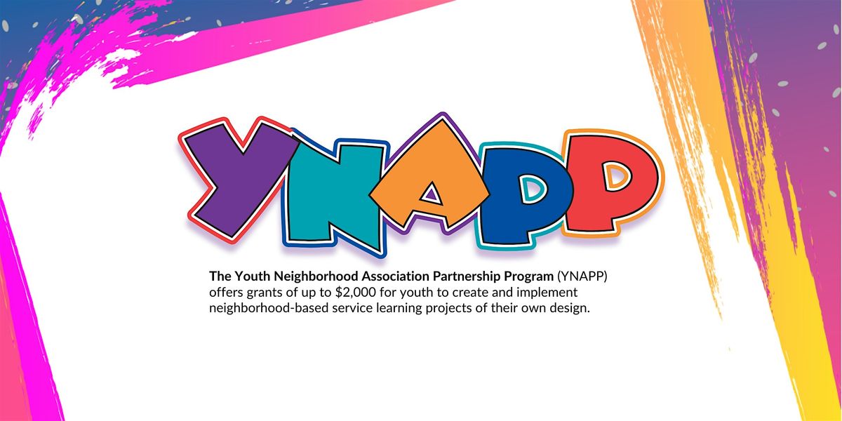Youth Neighborhood Association Partnership Program Application Workshop