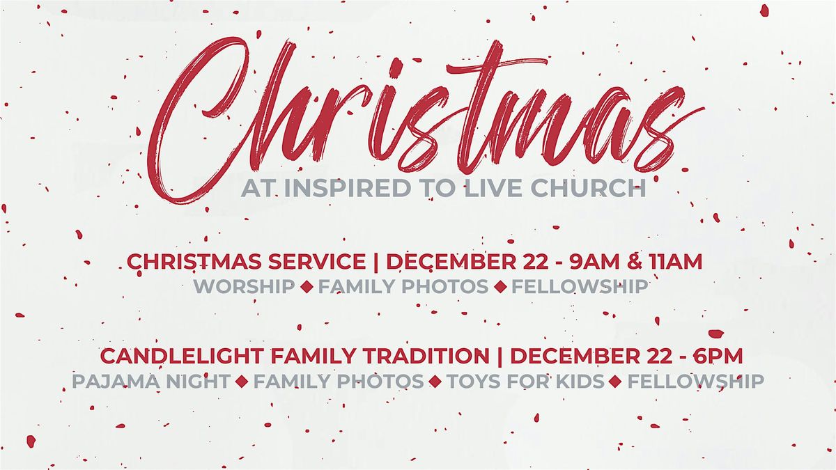 Christmas At Inspired To Live Church