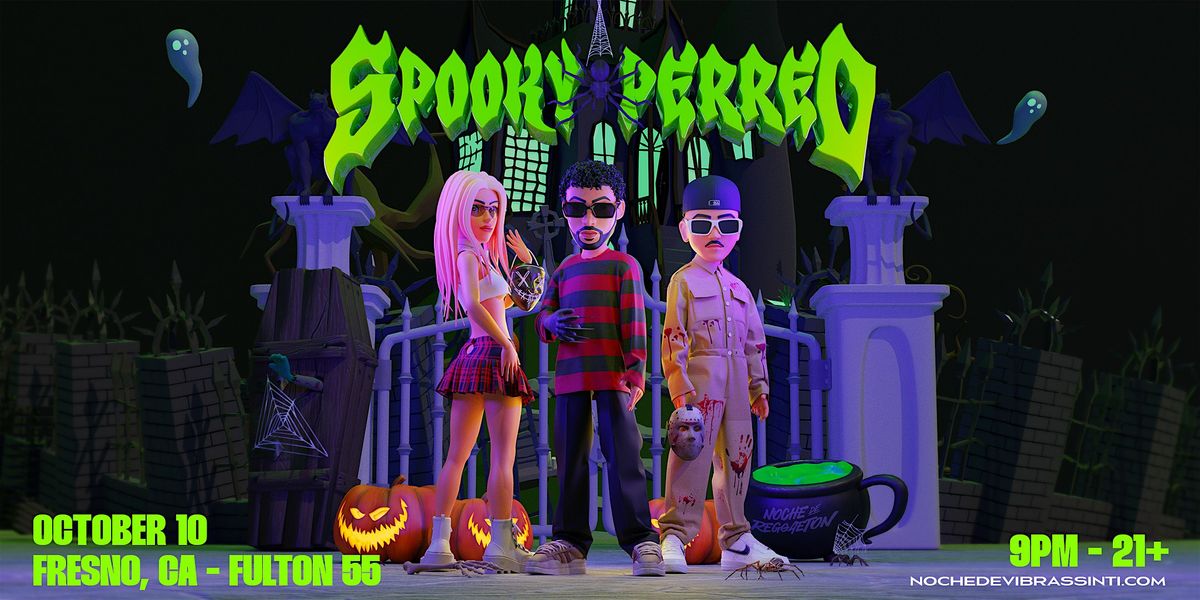 SPOOKY PERREO | REGGAETON & EDM NIGHT