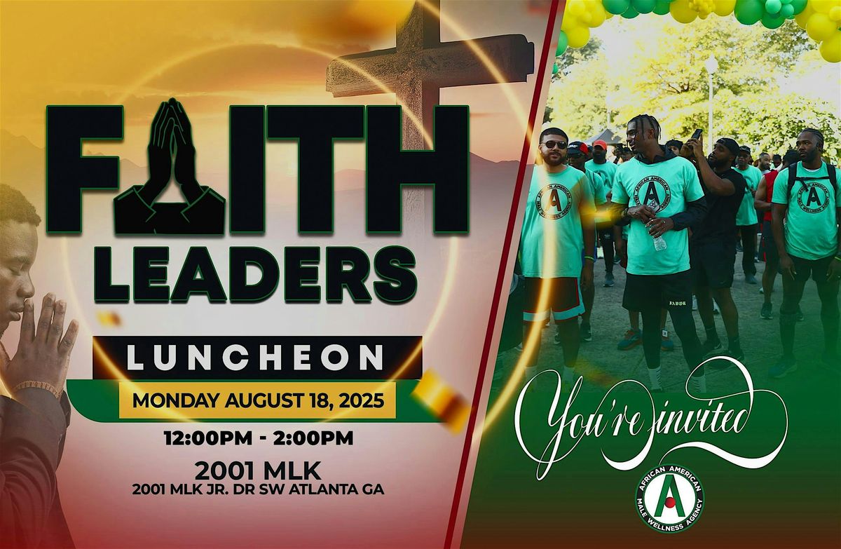 FAITH LEADERS LUNCHEON