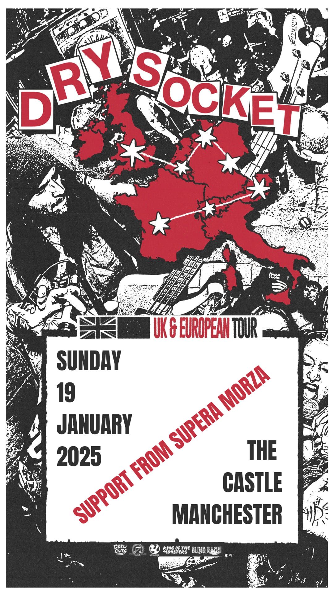 Dry Socket - The Castle, Manchester - Sun 19 Jan 2025