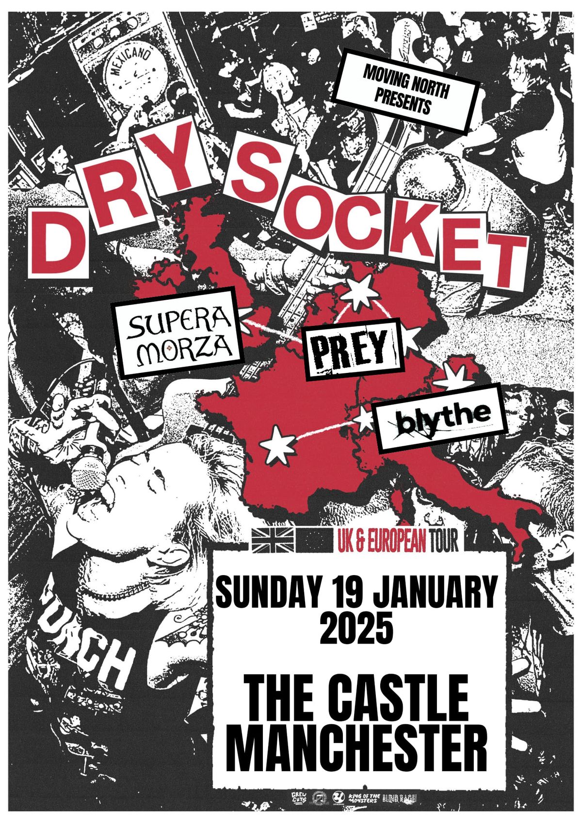 Dry Socket - The Castle, Manchester - Sun 19 Jan 2025