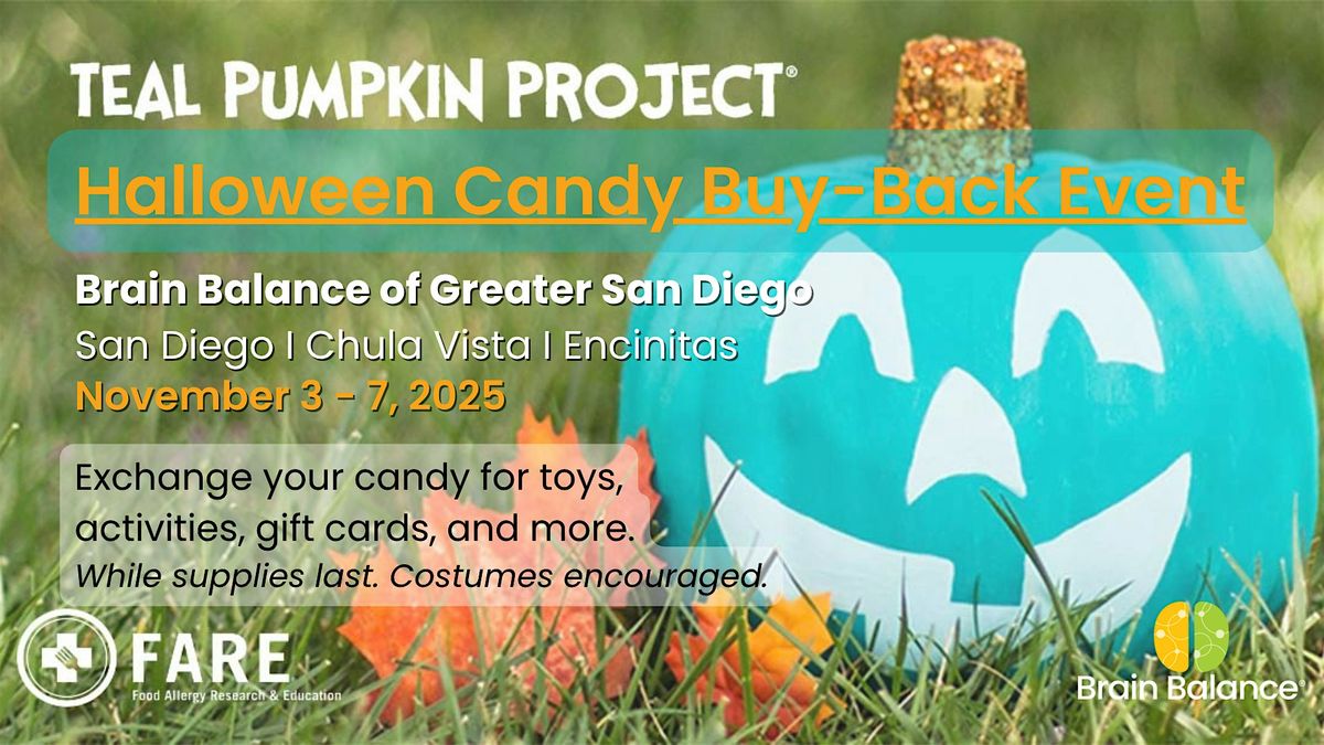 Halloween Candy Buy-Back Event