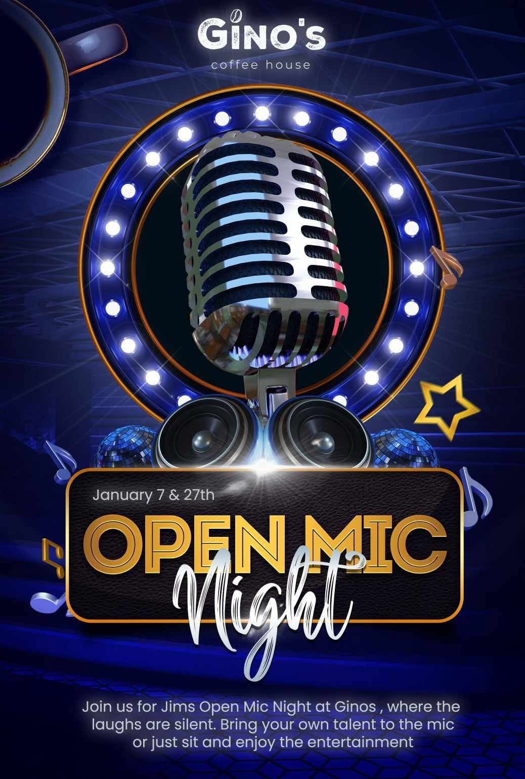 Open Mic Night \ud83c\udfa4 