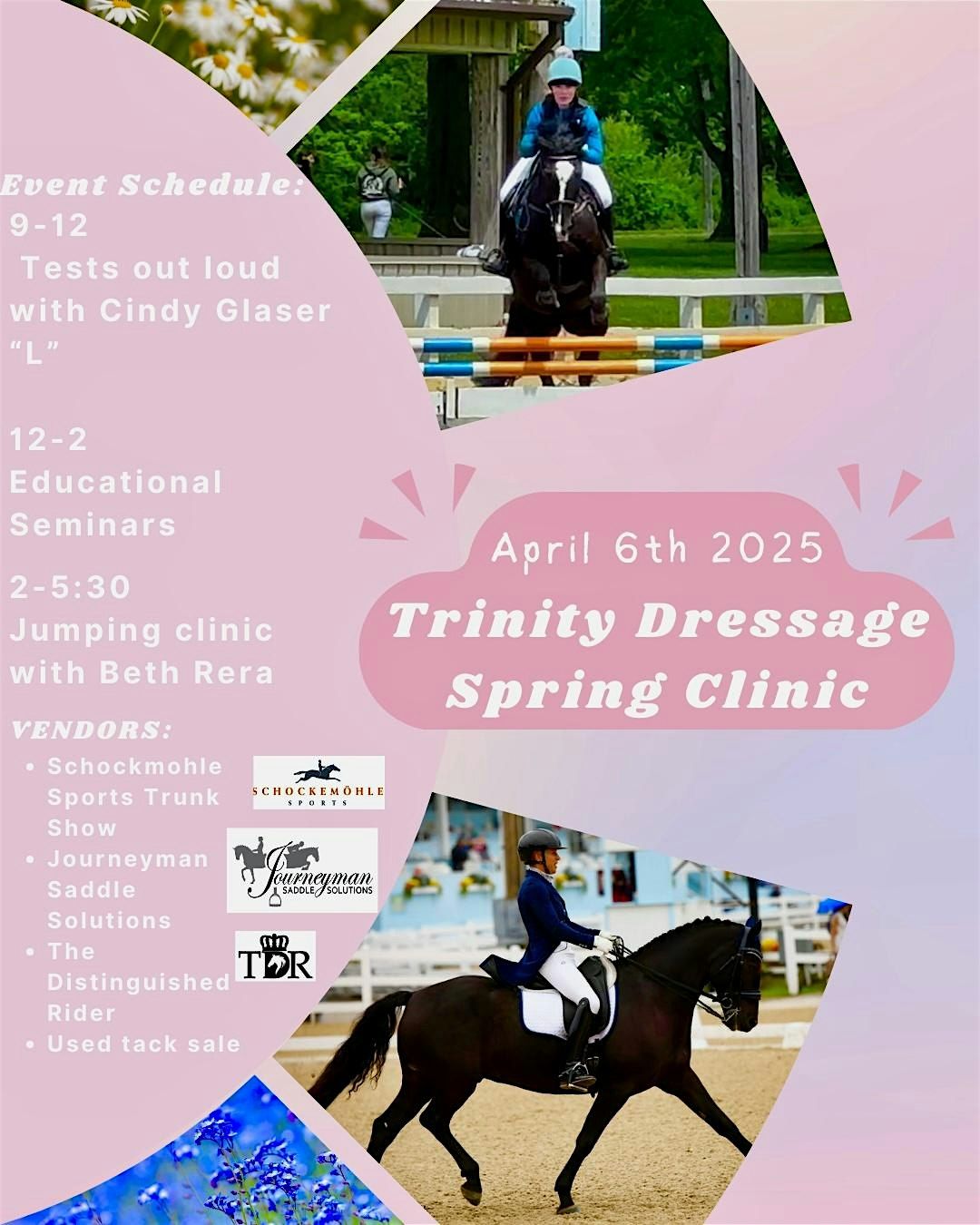 Trinity Dressage Spring Clinic and Trunk Show