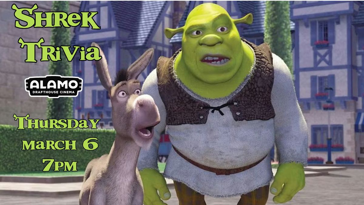 Shrek Trivia at Alamo Drafthouse Cinema Charlottesville