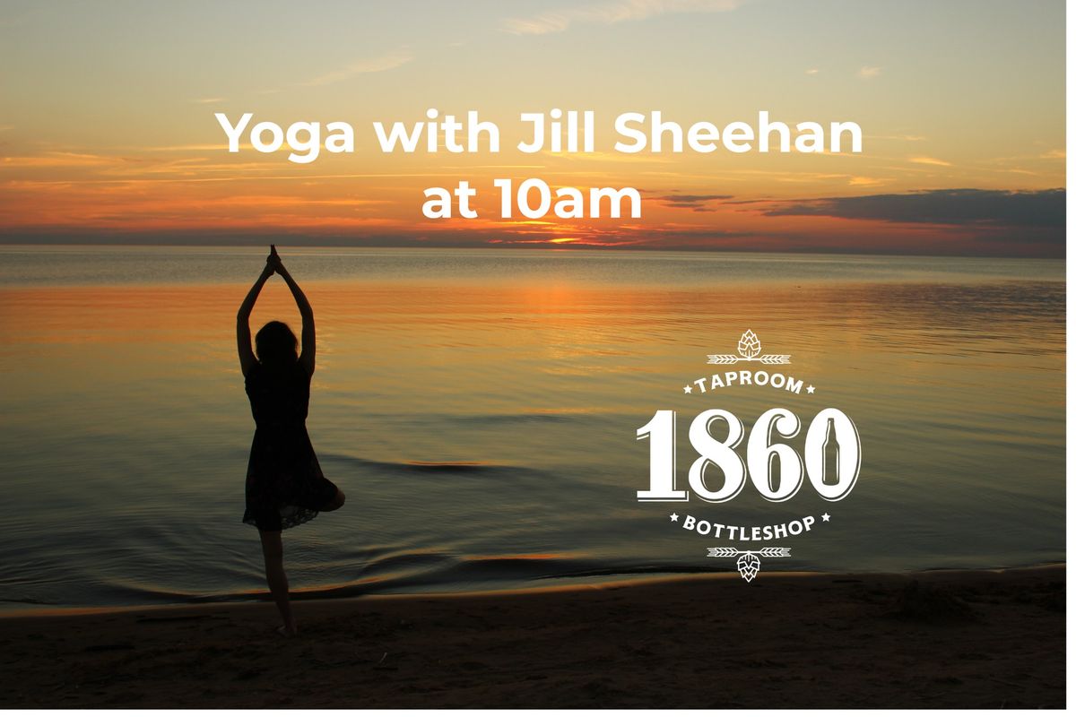 Yoga at 1860 Taproom with Jill