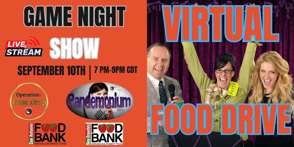 Free \/ Game Night Show Live Stream(San Antonio, Tx) | September 10th