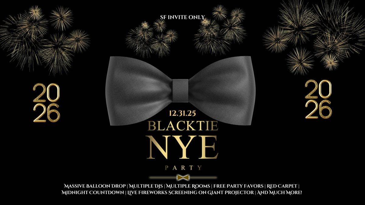 BLACK TIE NEW YEARS EVE 2026 AT THE HISTORIC HOTEL W\/ MASSIVE BALLOON DROP