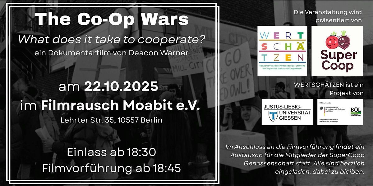 Dokumentarfilmabend der SuperCoop-Genossenschaft: "The Co-op Wars" (OmdU)