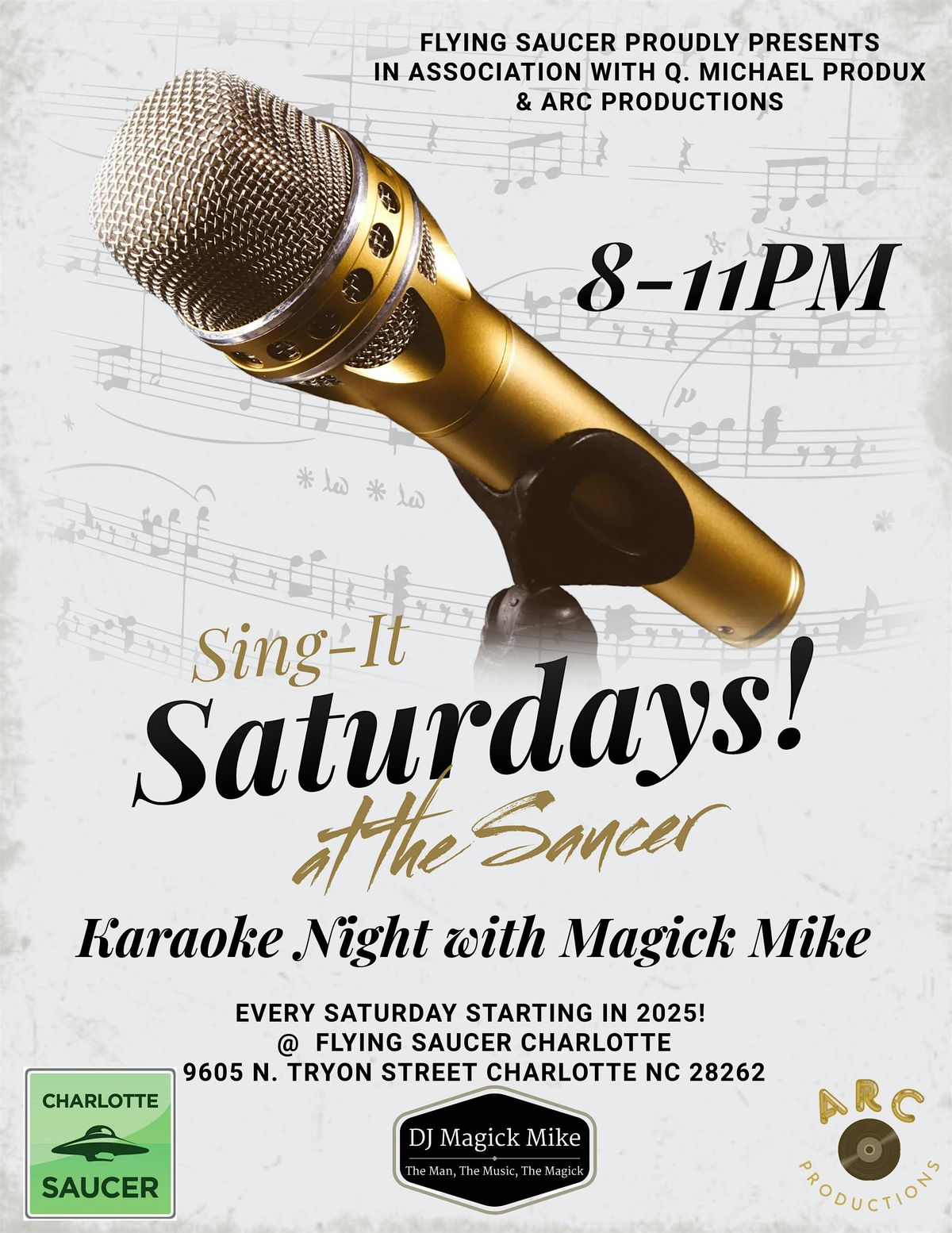 Sing It Saturdays - Karaoke Night with DJ Magick Mike