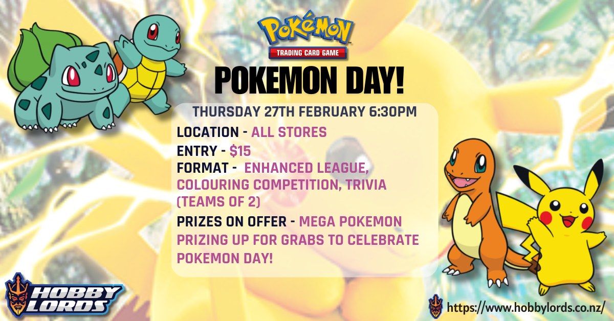 Pokemon - Pokemon Day Celebration!