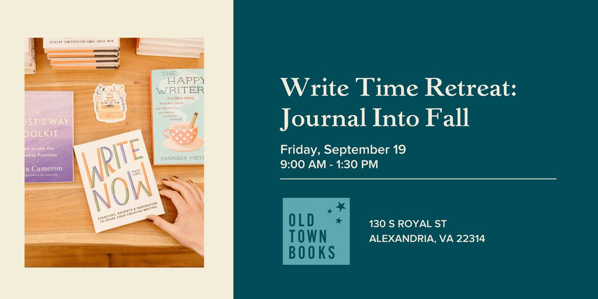 Write Time Retreat: Journal Into Fall