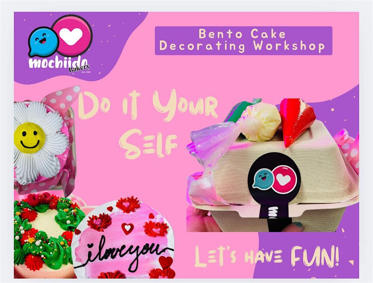 Bento Cake Decorating Workshop