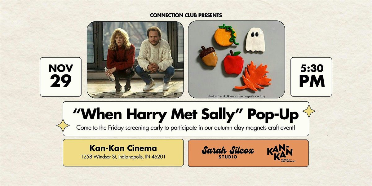 \u201cWhen Harry Met Sally\u201d Pop-Up Craft Night