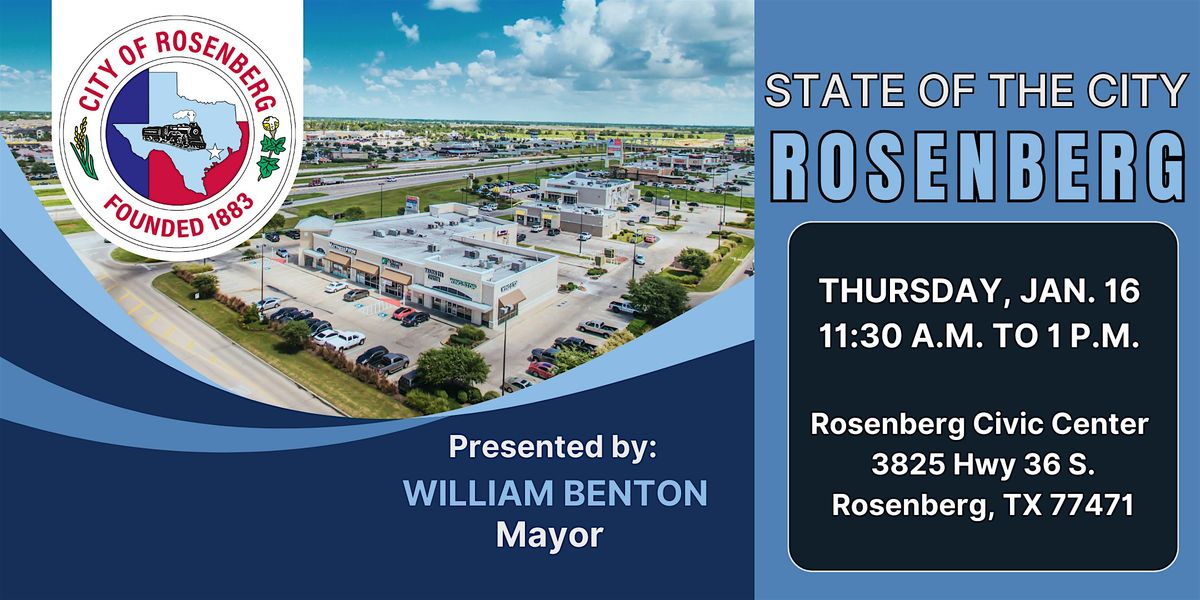 City of Rosenberg | State of the City Address