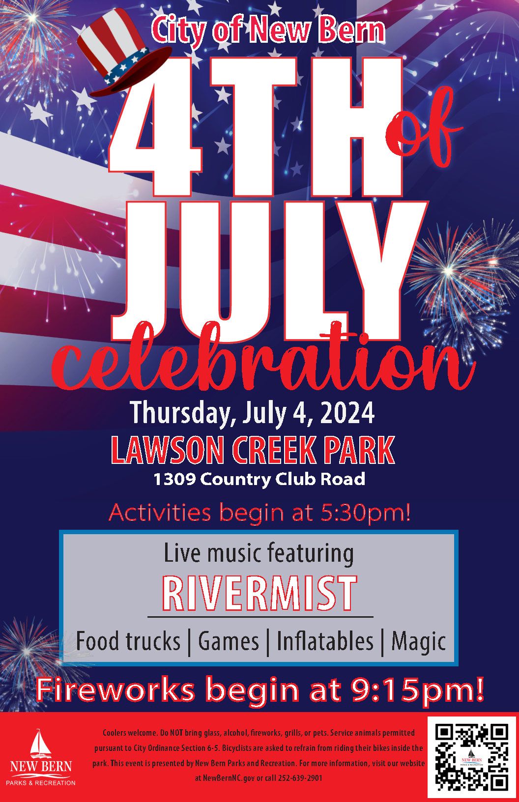 4th of July Celebration and Fireworks Show