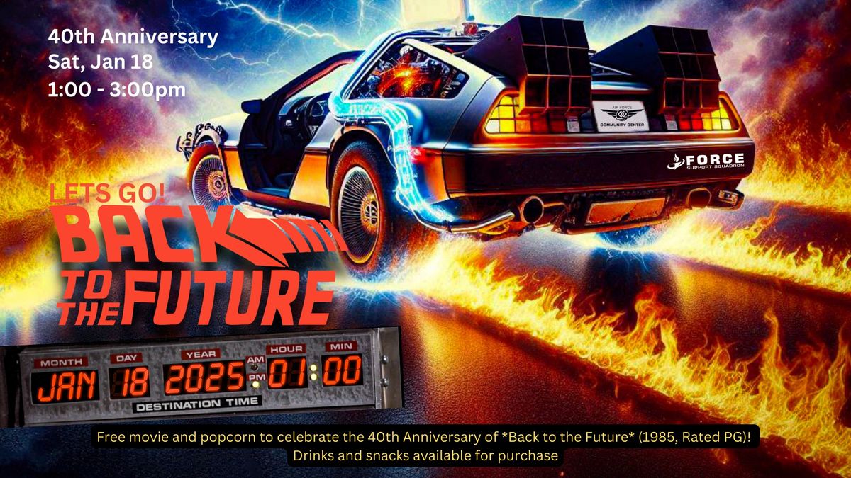 Back To The Future Movie Night