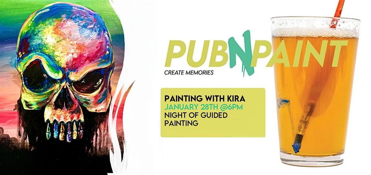 Smoke BBQ and Bar Paint Night with PubNPaint Jan 28th