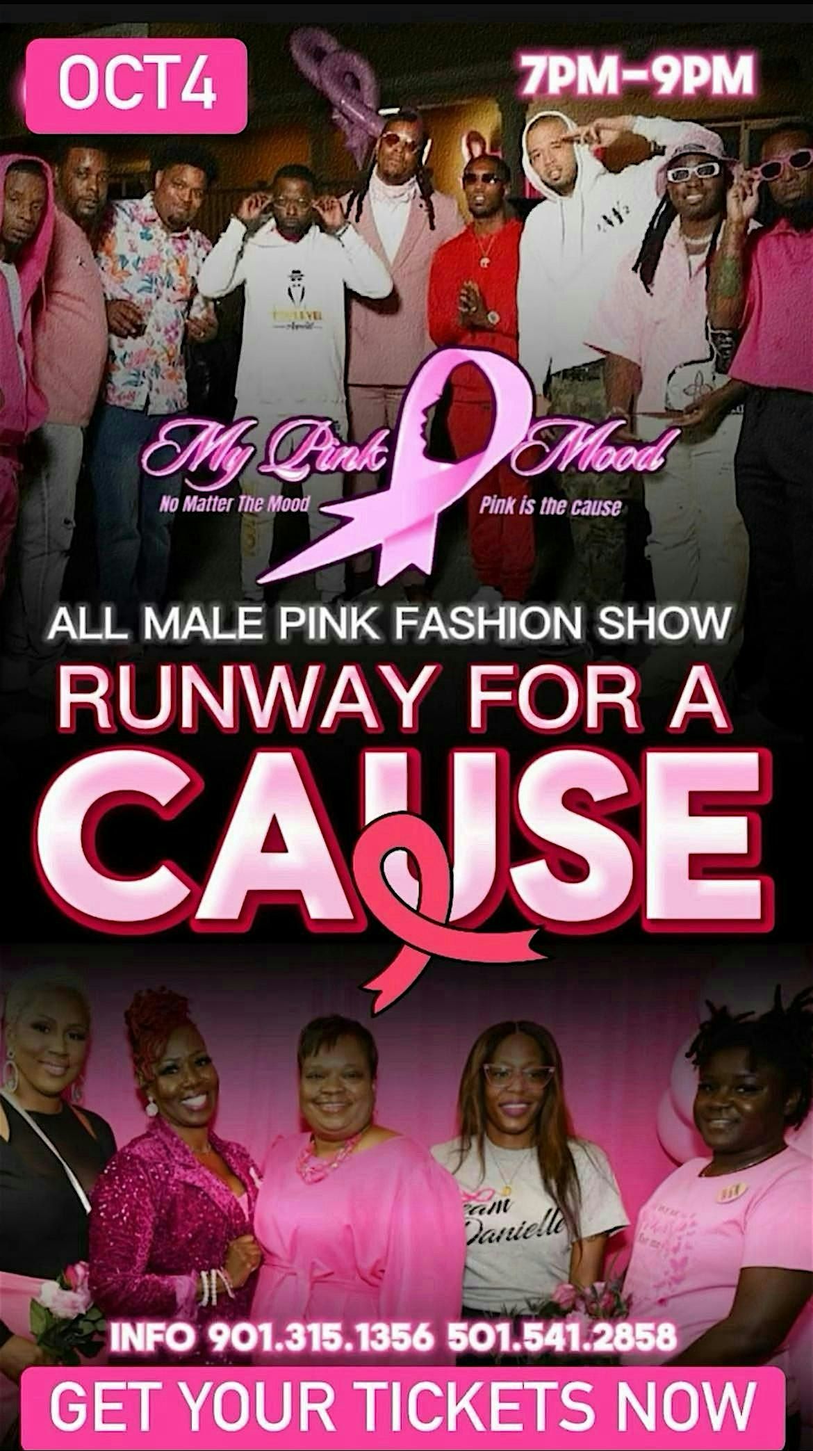3rd Annual Runway for a Cause Fundraiser(Breast Cancer Awareness)