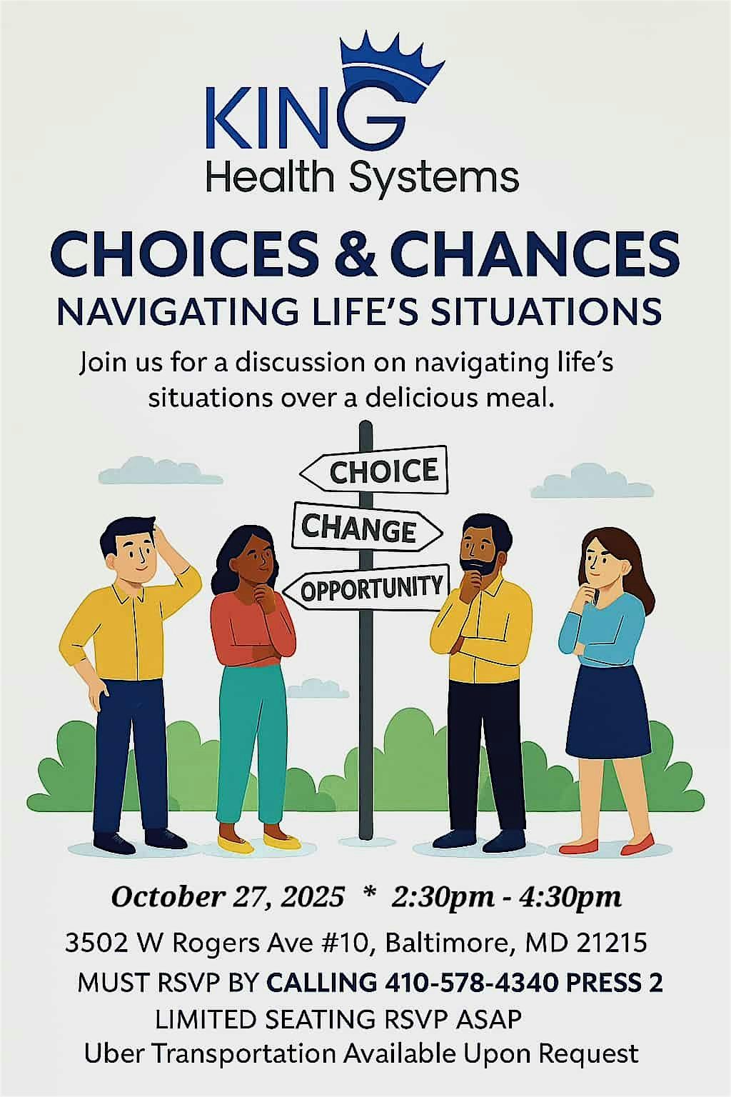 King Health Systems: Choices & Chances, Navigating Life's Situations